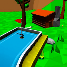 Icona del gioco Minigolf Retro Style